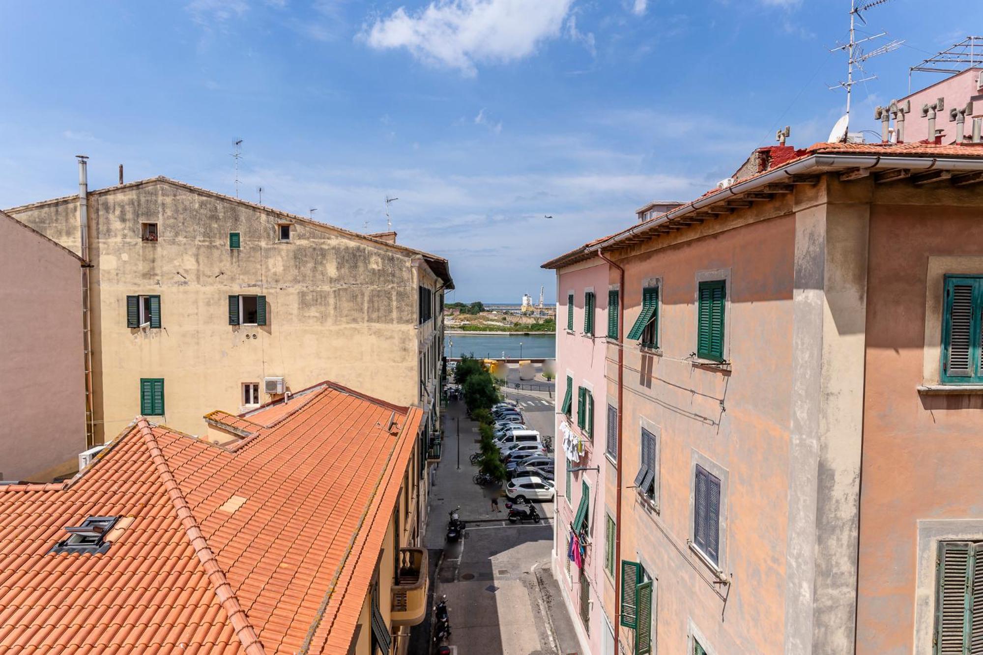 Livorno Lovely Sea View Apartment Dış mekan fotoğraf